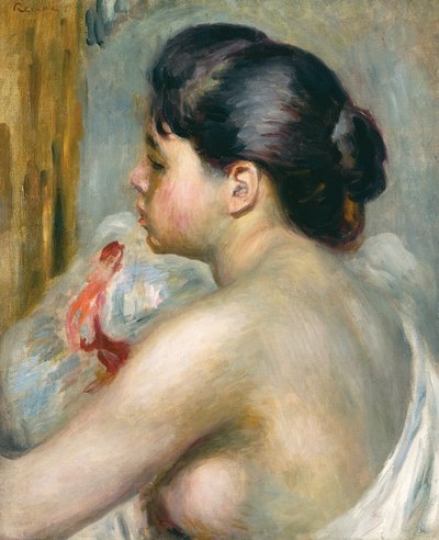 Dark-Haired Woman by Pierre Auguste Renoir